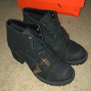 Black booties